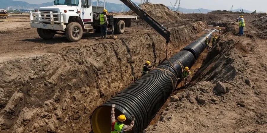 Illustrative image of Geotechnical drainage design in Pasadena California